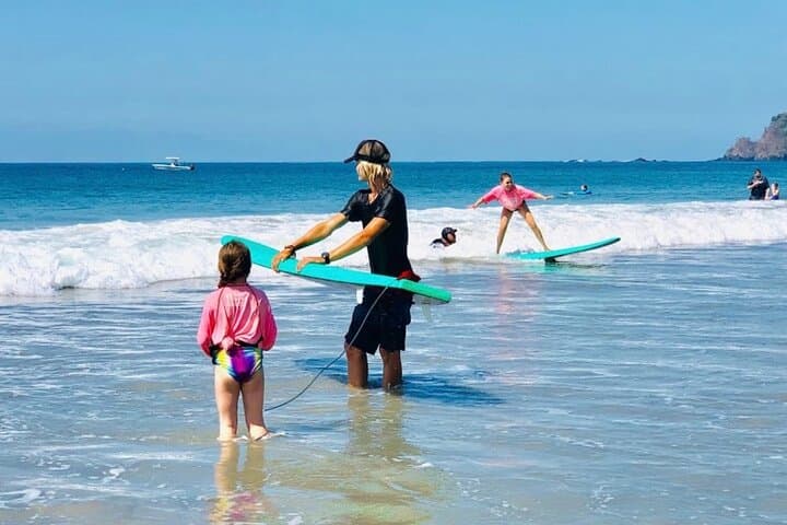 Surfing in Manuel Antonio, Costa Rica